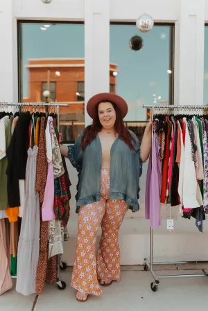 estelle pant in stay groovy daisy