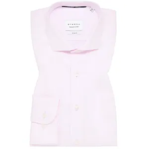 Eterna 1863 Modern Fit Cotton-Linen Shirt - Pink