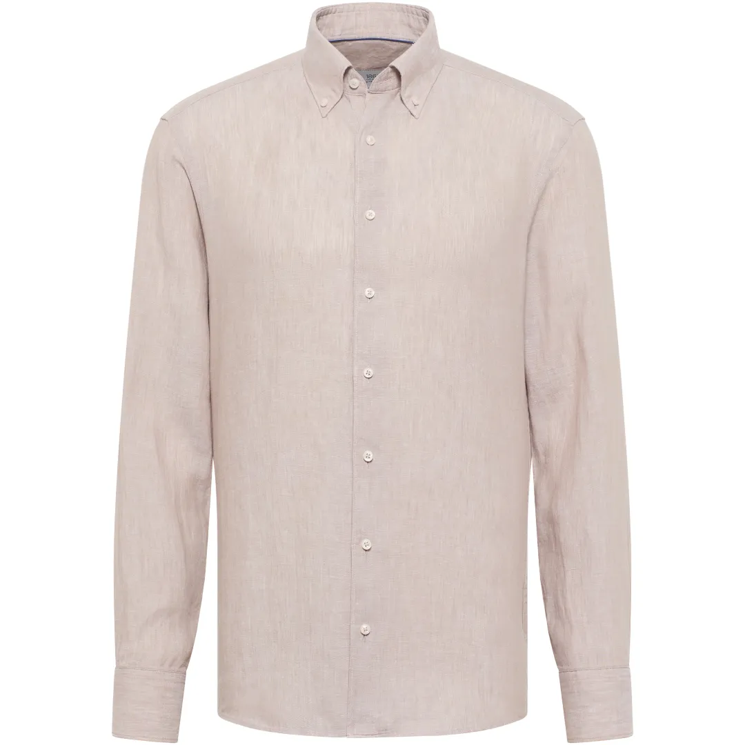 Eterna 1863 Pure Linen Shirt - Beige