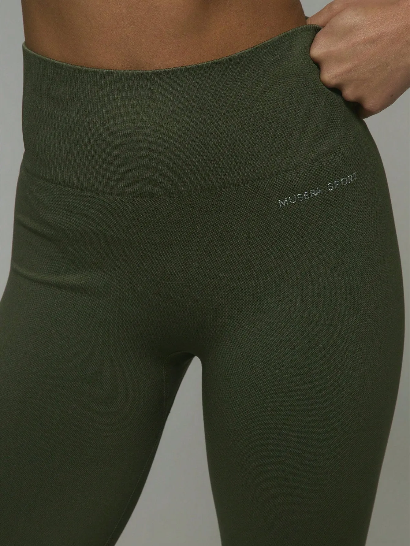 Flared High Waisted Slogan Leggings