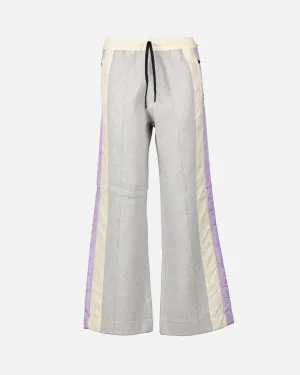 Flared jogging pants