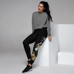 Flowered Women's Joggers