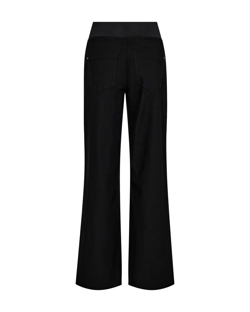 FQSHANTAL - PANTS - BLACK