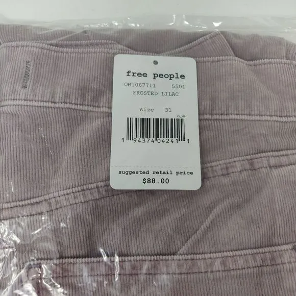 Free People Sunchaser Corduroy Skinny Pants