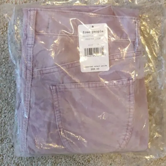 Free People Sunchaser Corduroy Skinny Pants