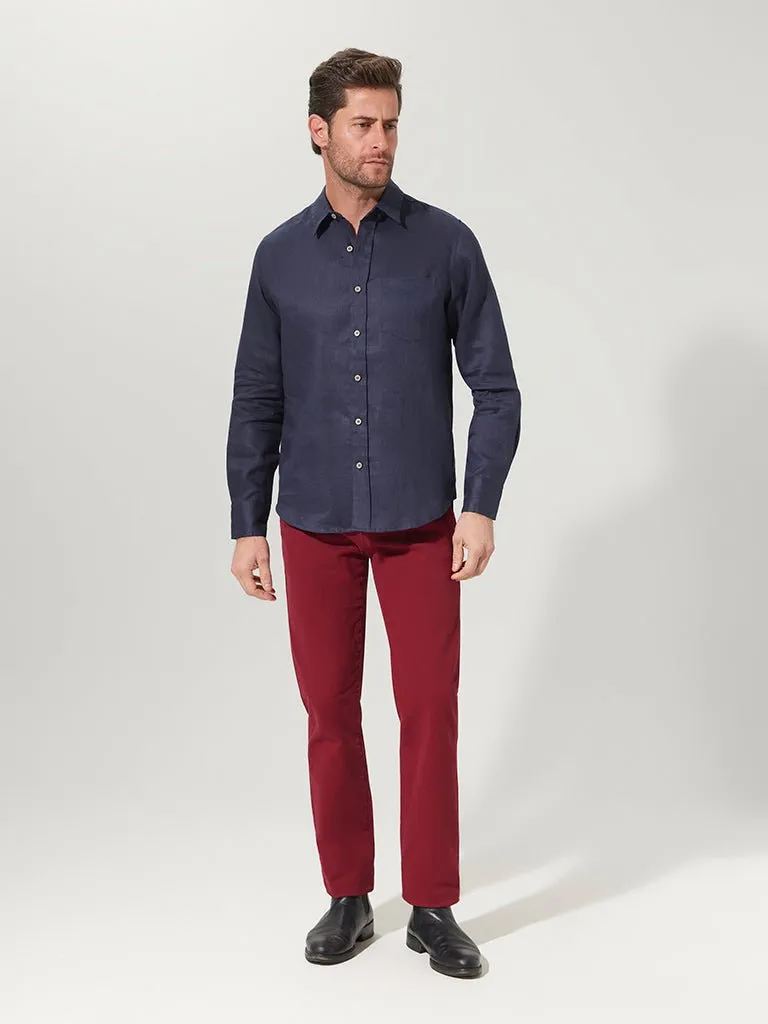 French Navy Linen