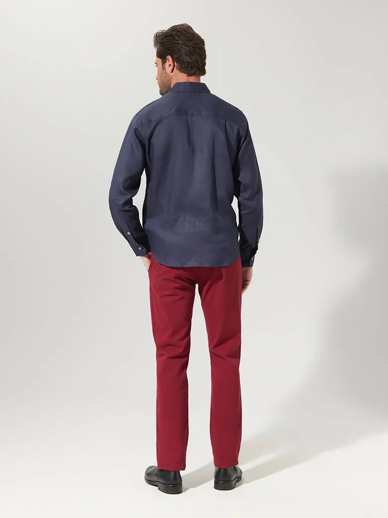 French Navy Linen