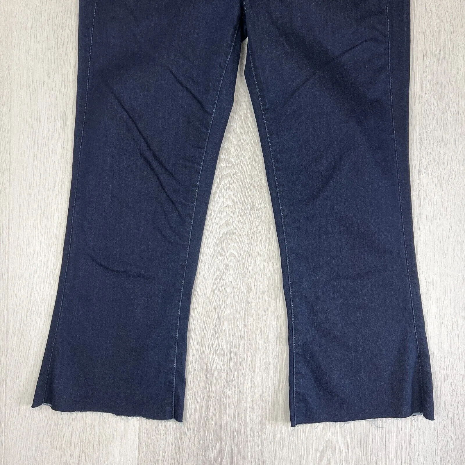G-Star 3301 Womens Jeans Dark Wah High Flare Size 30 - Chopped