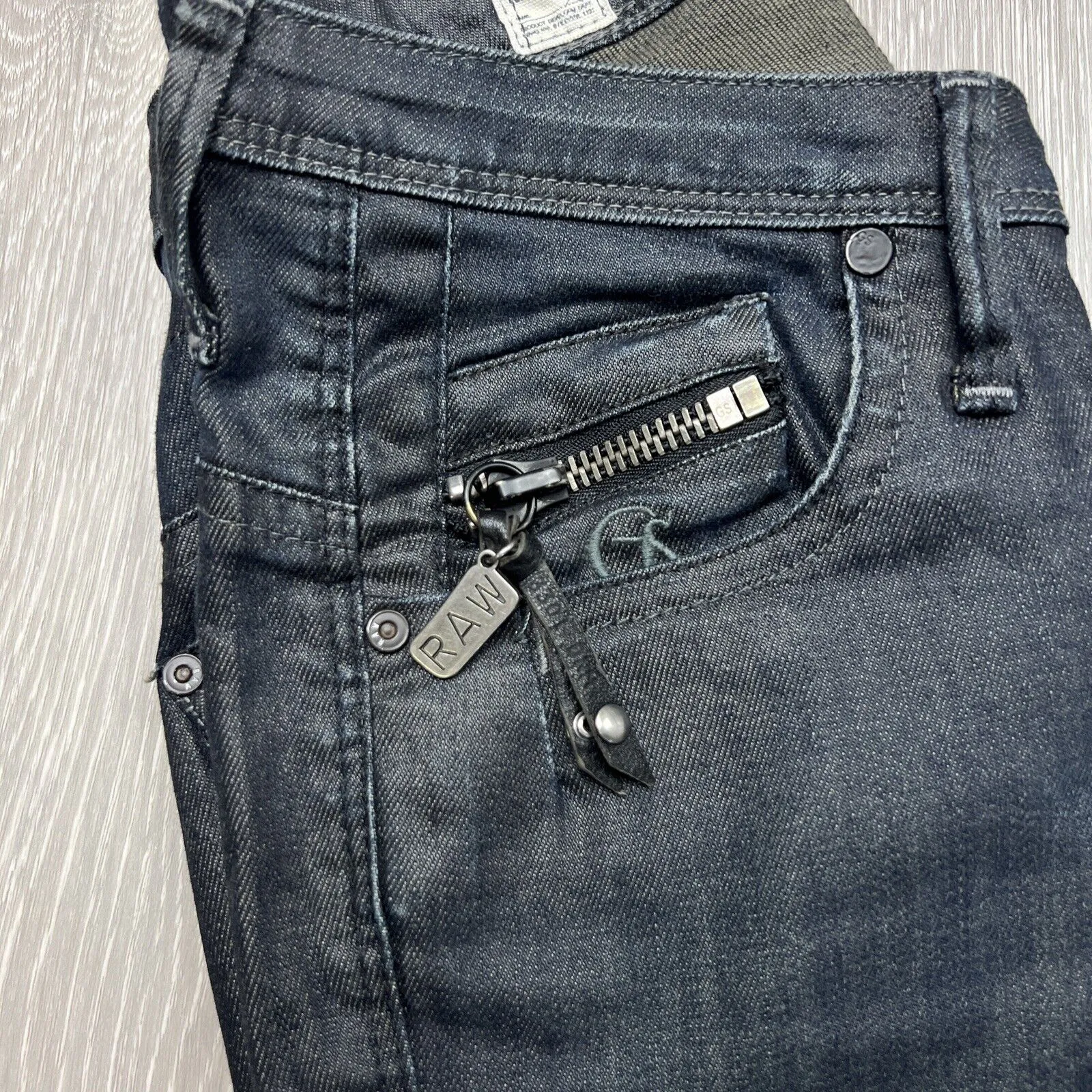 G-Star Womens Ocean Skinny Jeans Size 25 x 32