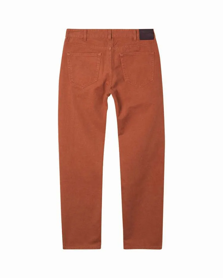 GANT Men's Dark Ochre Regular Soft Twill Jeans 1001709 Size 32/32