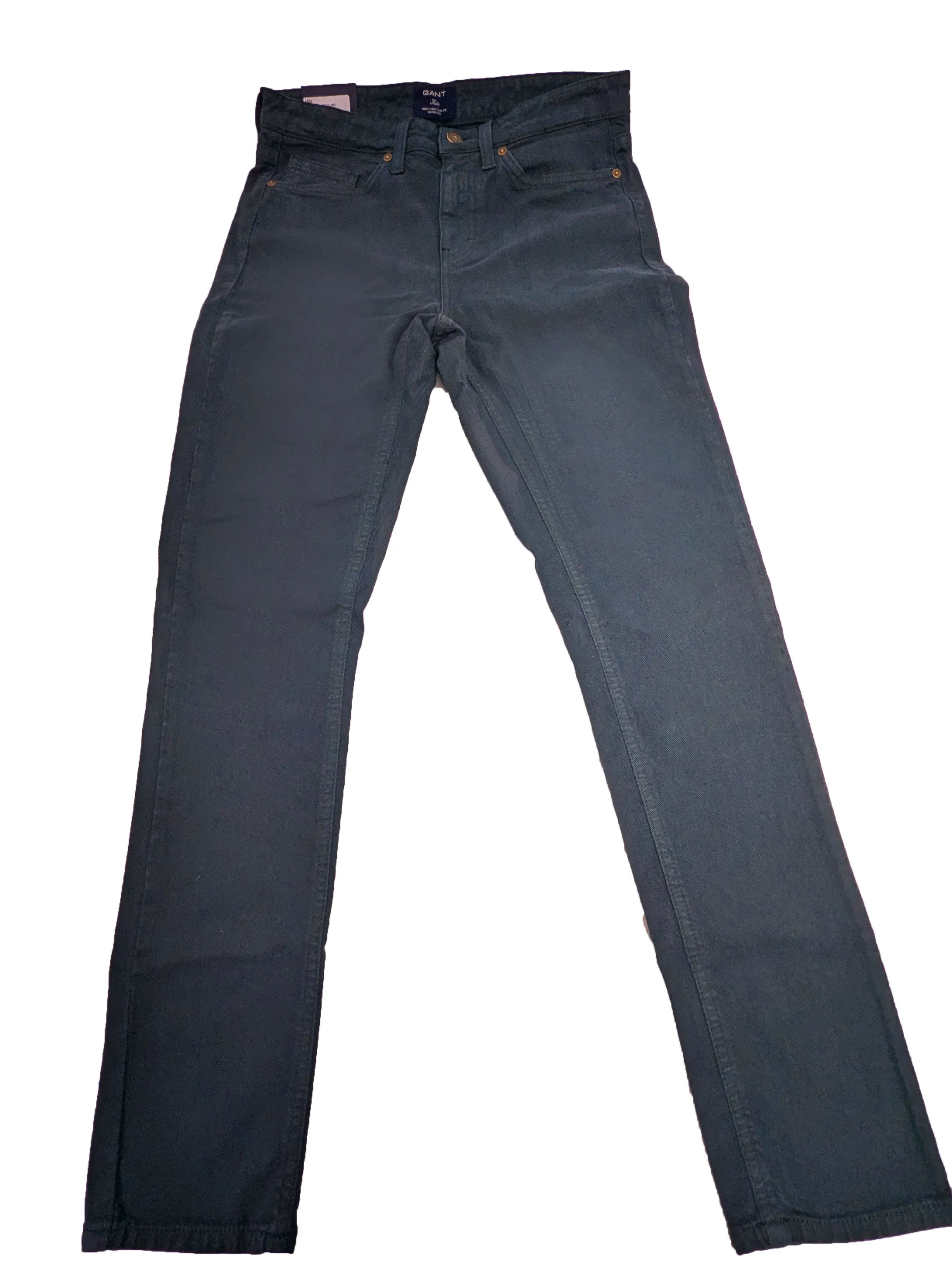 GANT Women's Tartan Green Kate Colored Twill Jeans 410143