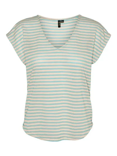 Gatja Clearwater Glitter Stripe T-Shirt
