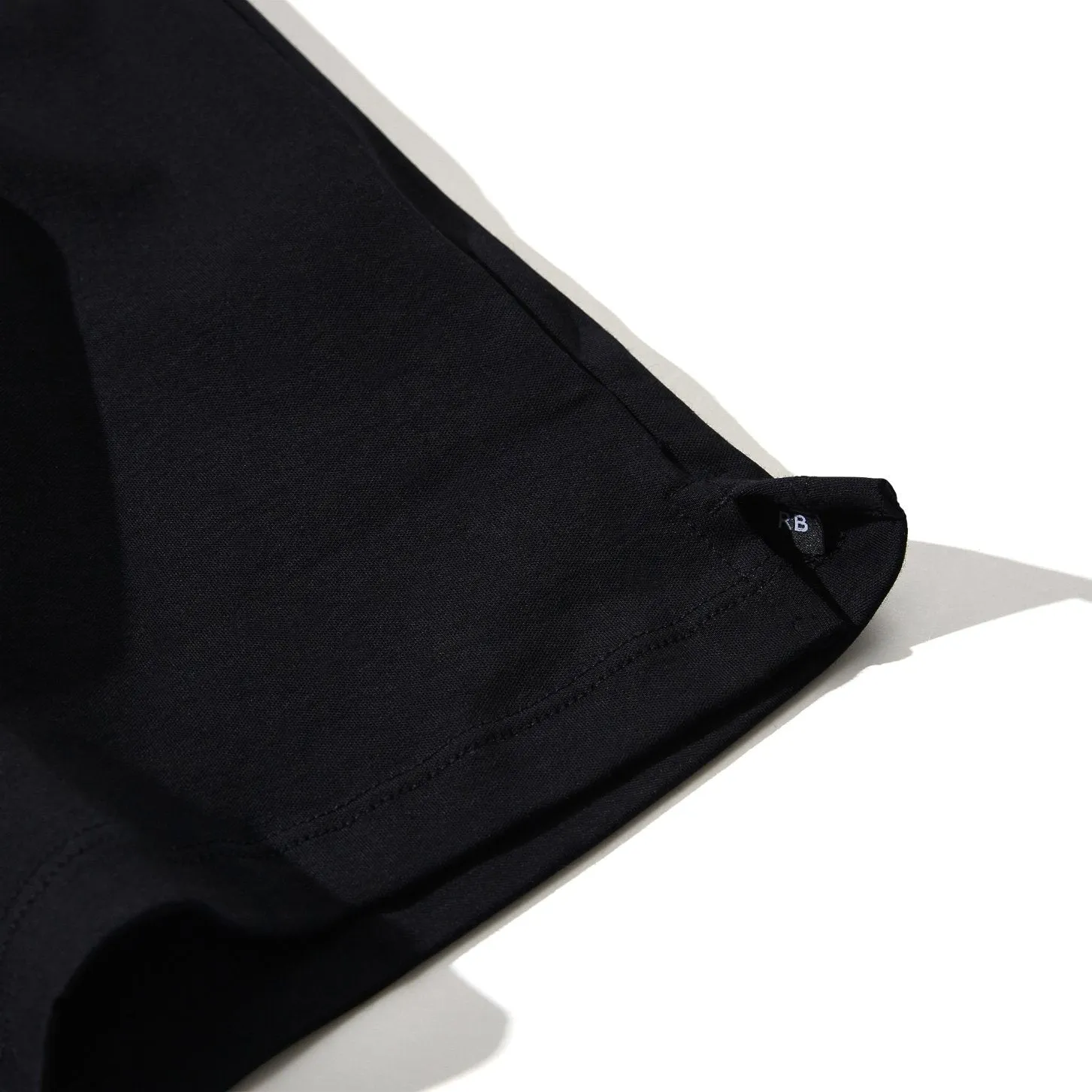 GEORGIA SHORTSLEEVE HENLEY (BLACK) - ROBERT BARAKETT