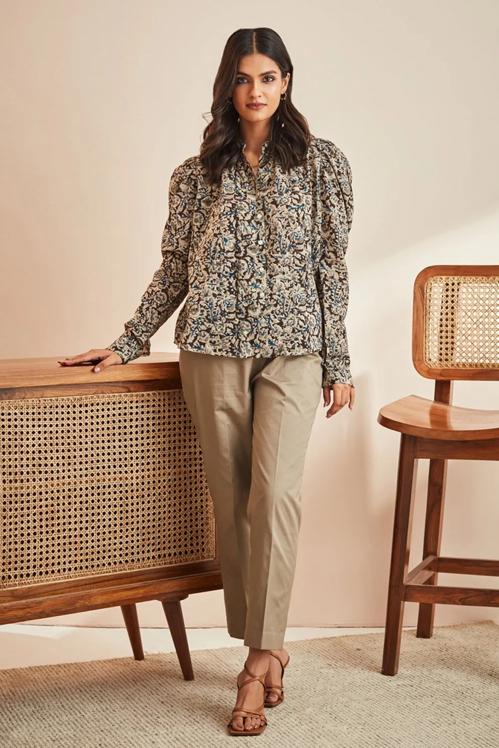 Gigot Sleeve Co-ord Set