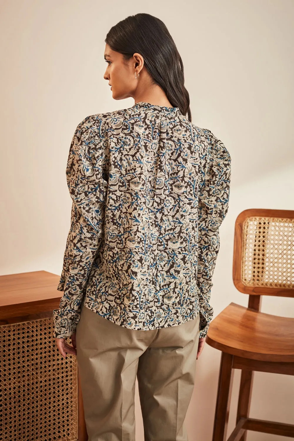 Gigot Sleeve Co-ord Set
