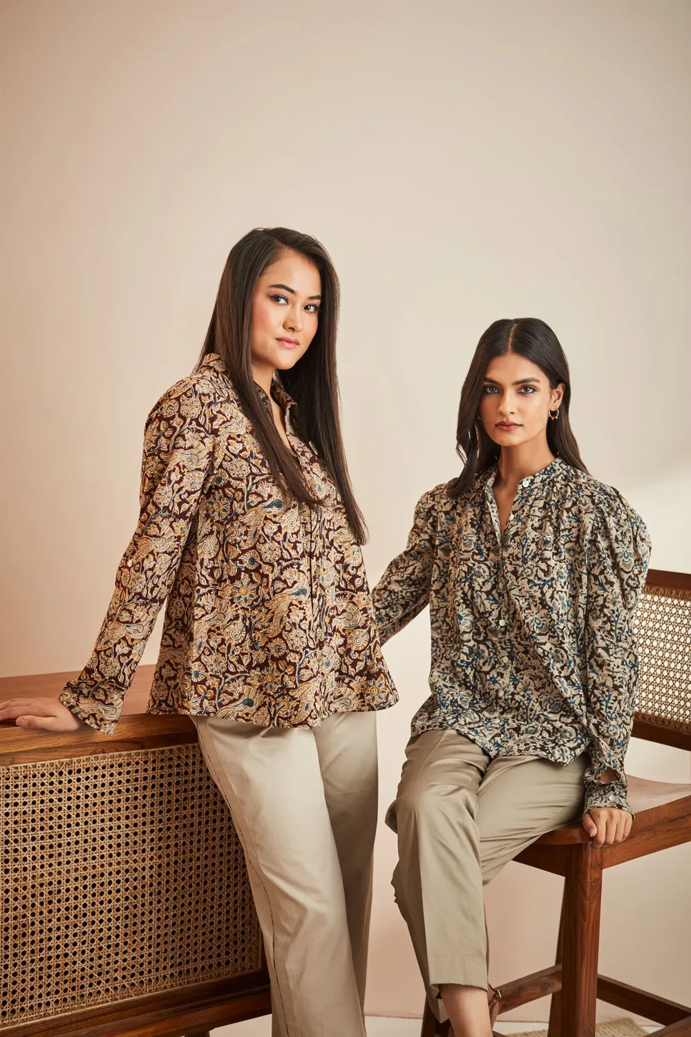 Gigot Sleeve Co-ord Set