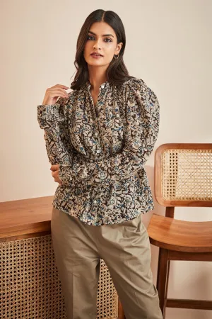 Gigot Sleeve Co-ord Set