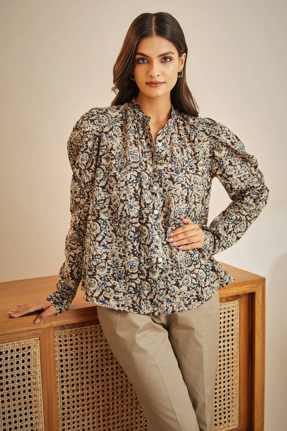 Gigot Sleeve Co-ord Set