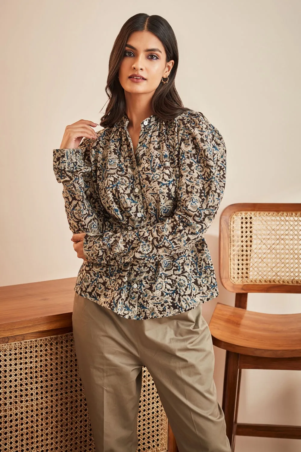 Gigot Sleeve Co-ord Set