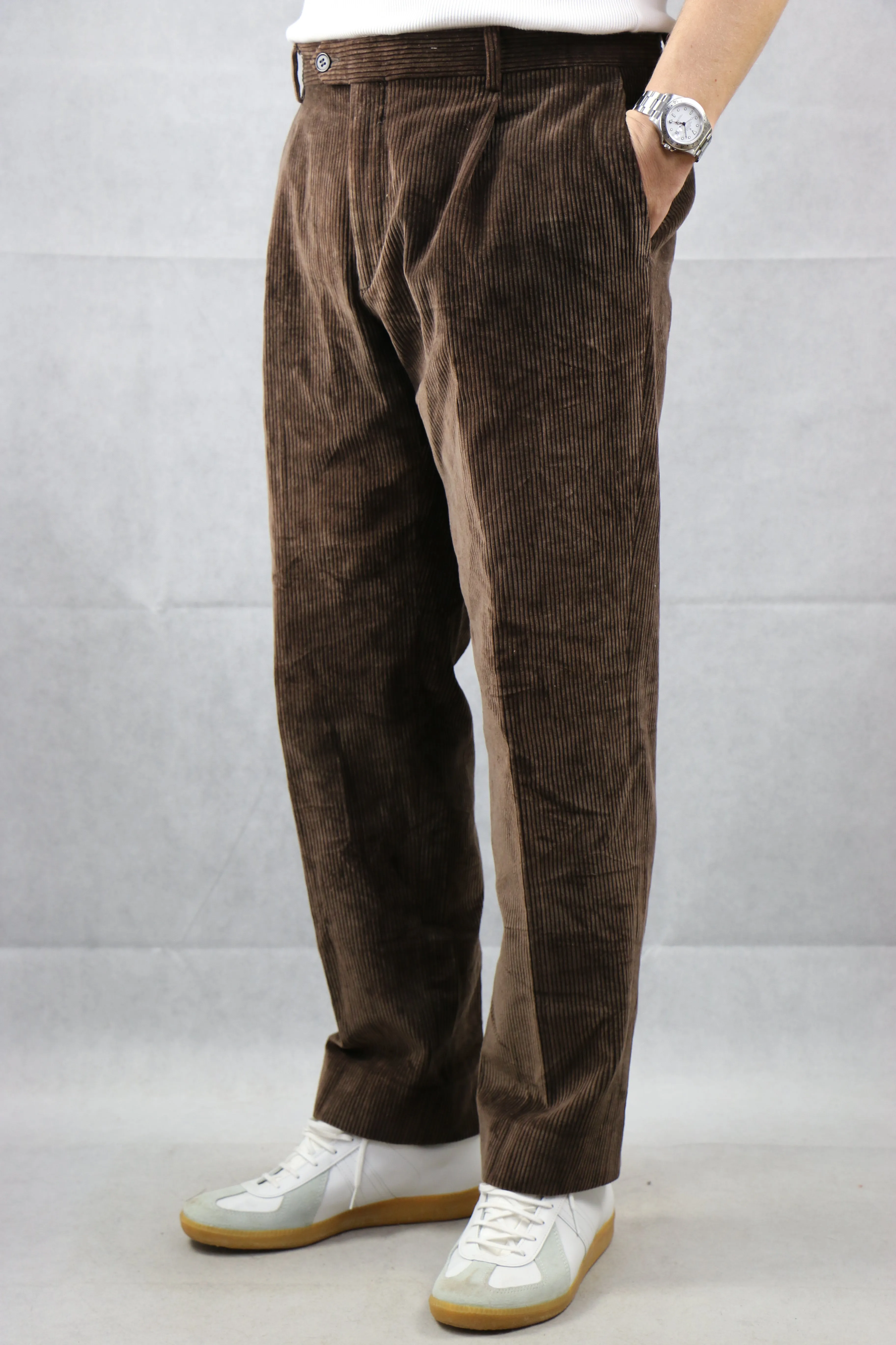 Giorgio Santi Corduroy Trousers