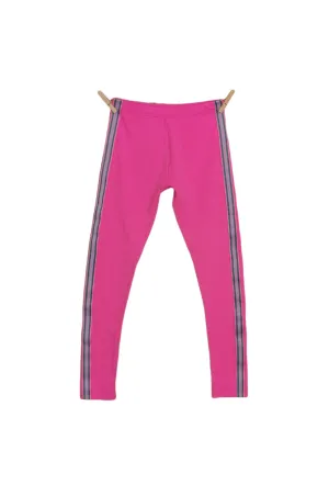 GIRL SIZE XL (14/16 YEARS) - GEORGE, Soft Pink Casual Leggings EUC B8