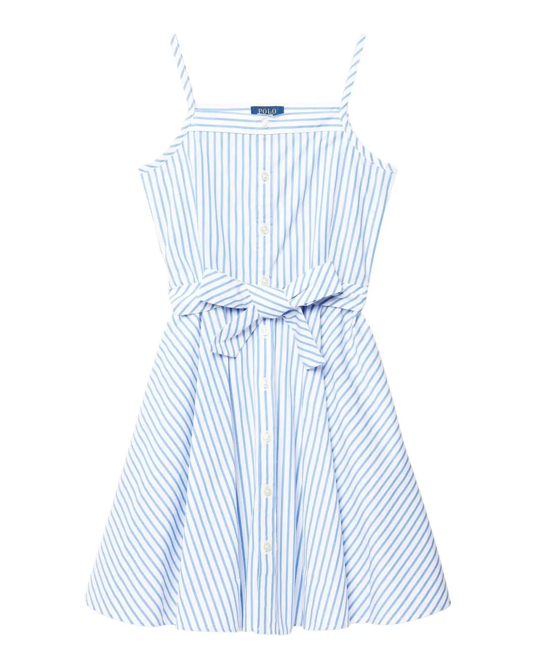 Girls Polo Ralph Laurne Striped Day Dress