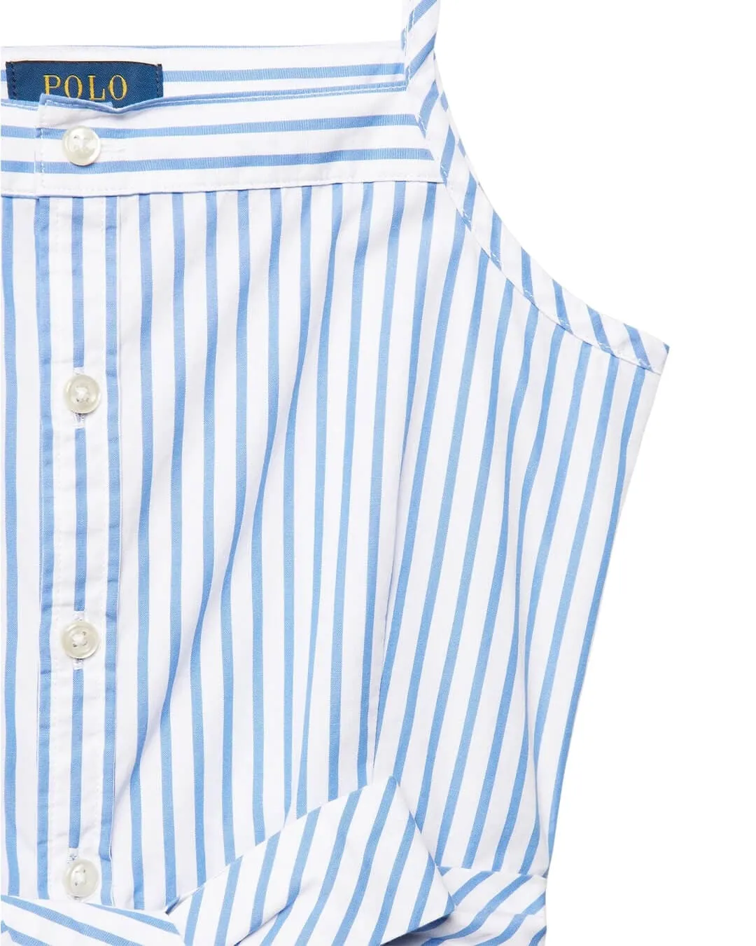Girls Polo Ralph Laurne Striped Day Dress