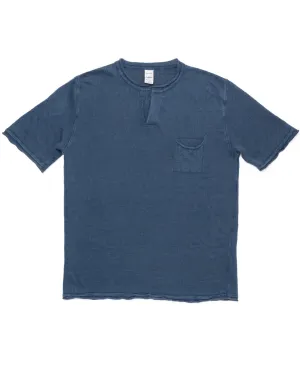 GRP Knitwear Neo Henley SF PL 10 Linen Knit Light Blue