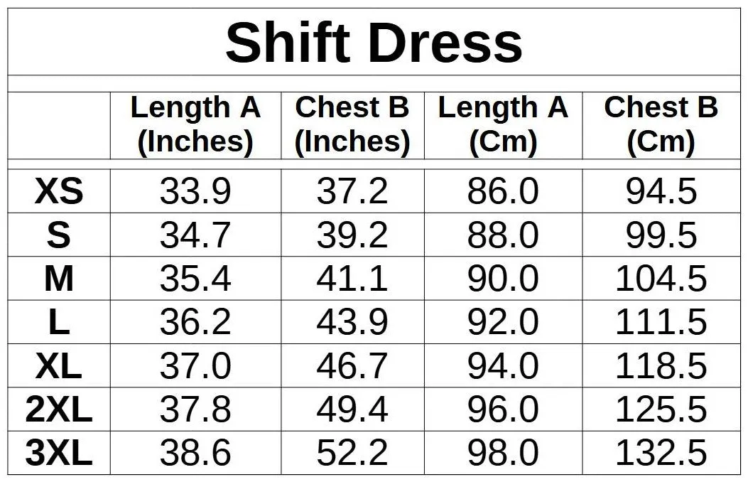 Halloween Orange - Flared Shift Dress with Pockets (XS - 3XL)