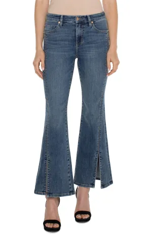 Hannah Flare Seamed With Front Slit - Tulane