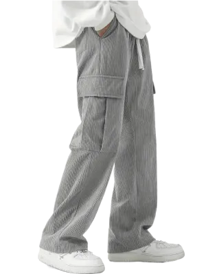 Heritage Threads- Corduroy Cargo Pants