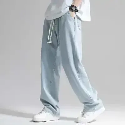 Herren Straight-Leg Jeans Herbst-Look