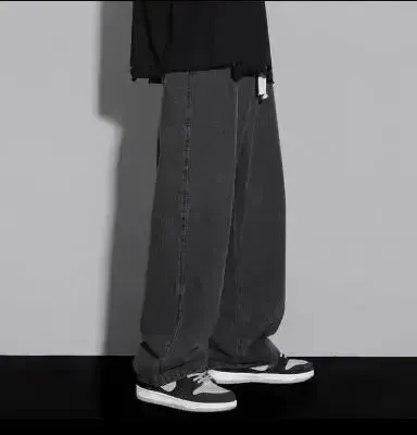 Herren Straight-Leg Jeans Herbst-Look
