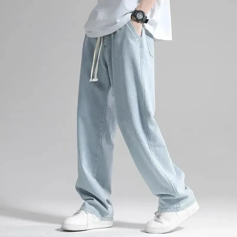 Herren Straight-Leg Jeans Herbst-Look