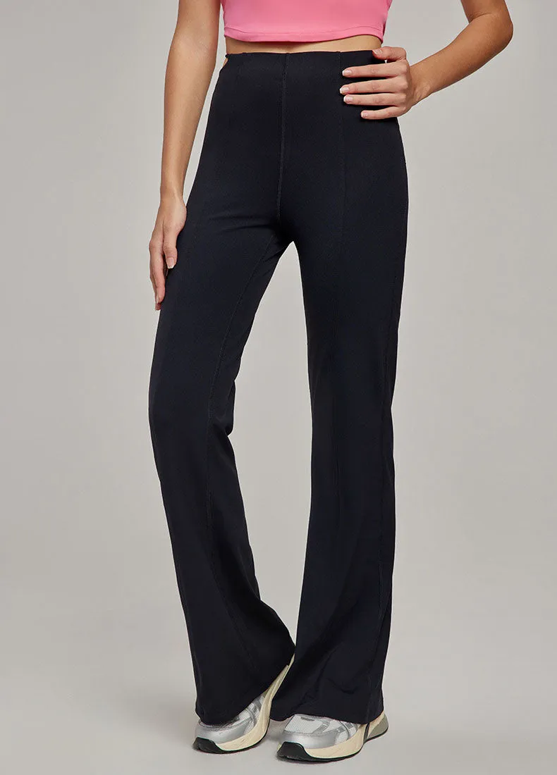 High Waist Athletic Flare Pants Yoga Trousers