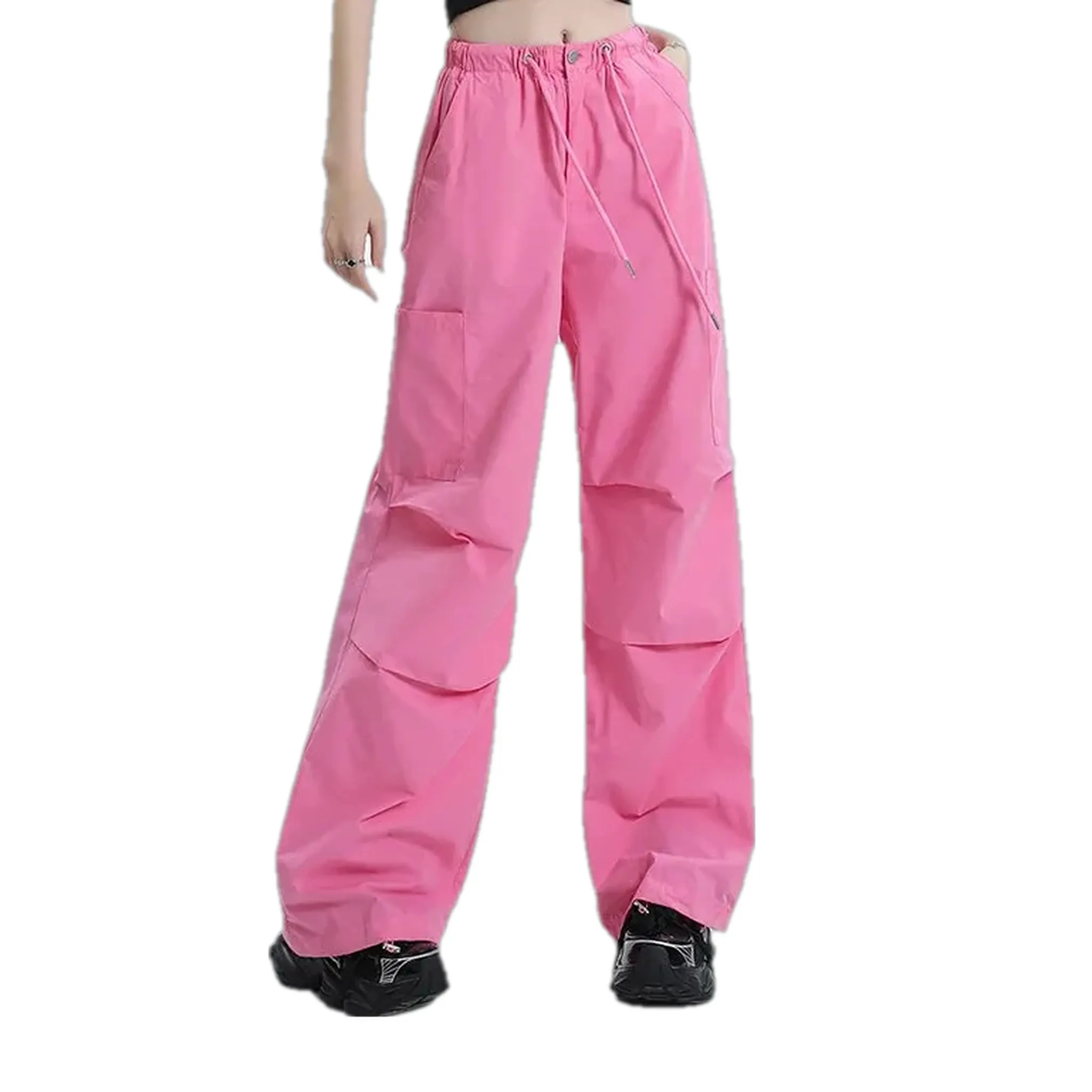 High waist stylish women's denim joggers