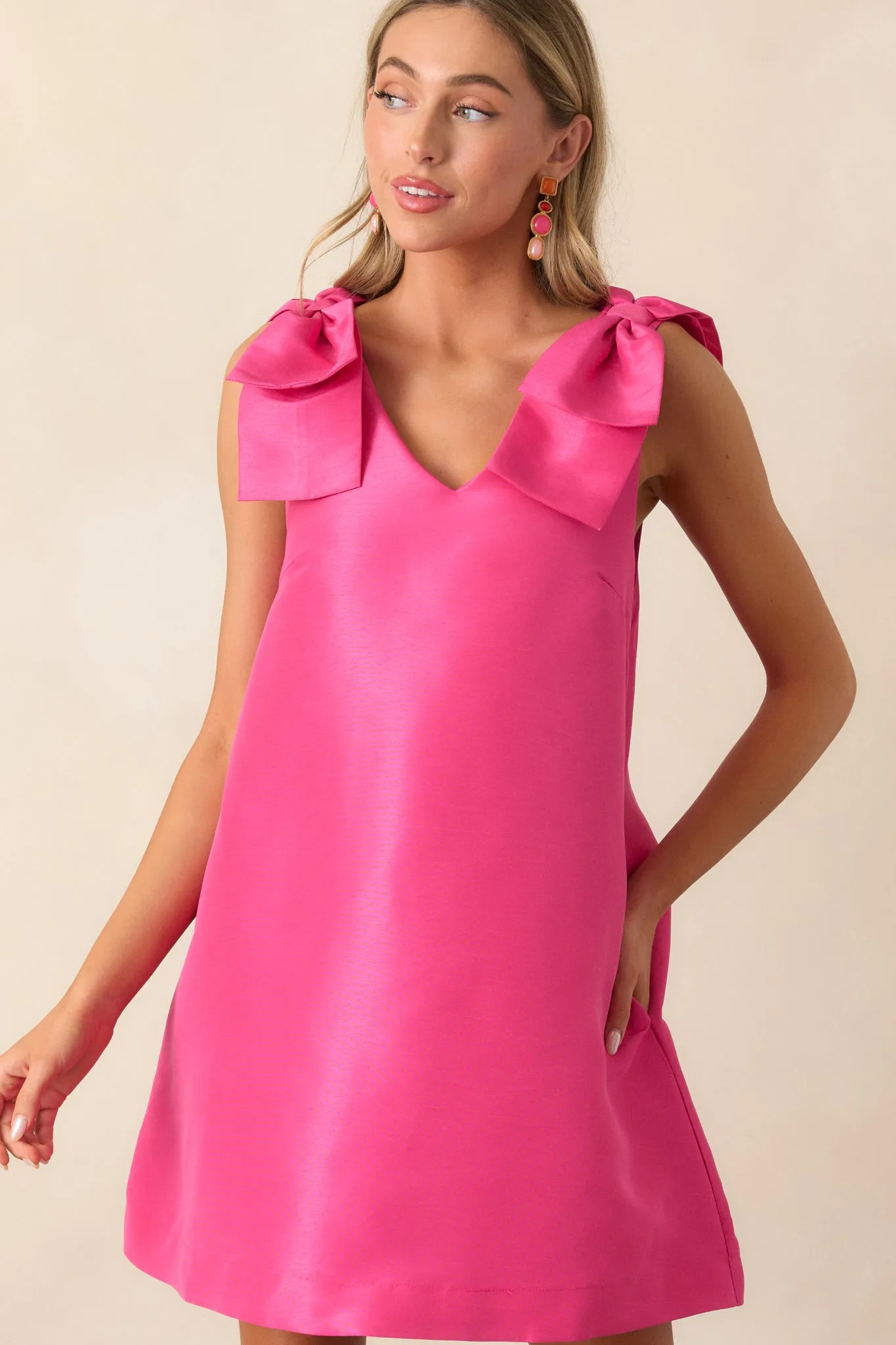 How Can It Be Fuchsia Sleeveless Mini Dress