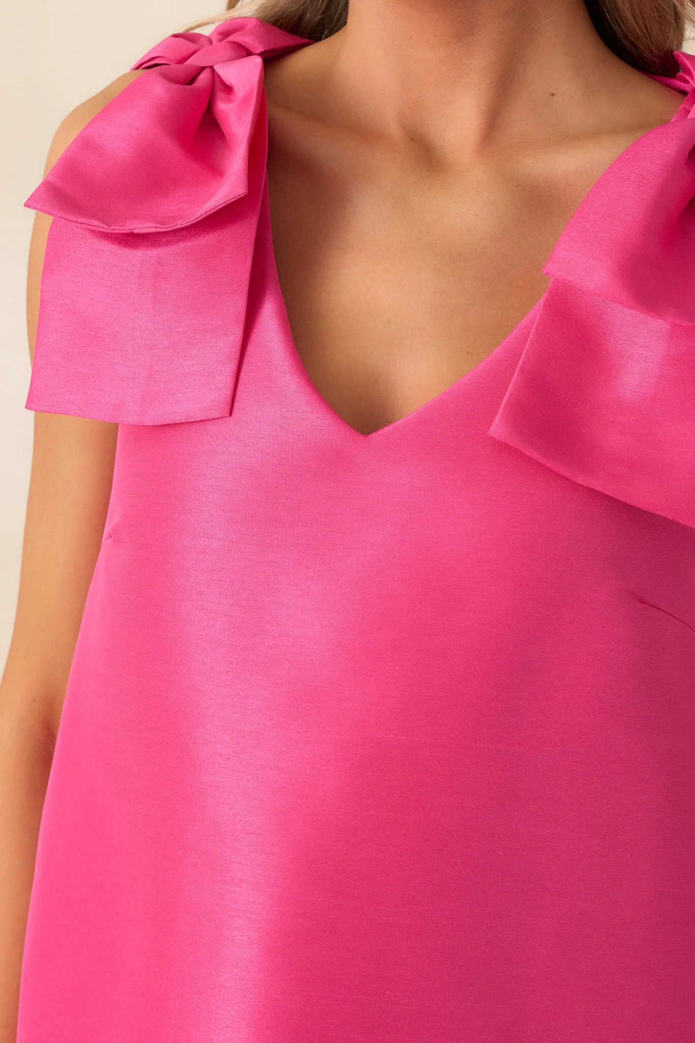 How Can It Be Fuchsia Sleeveless Mini Dress