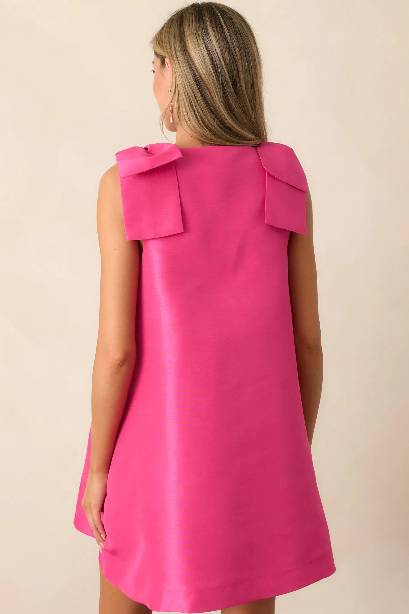 How Can It Be Fuchsia Sleeveless Mini Dress