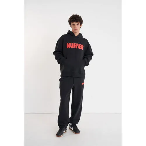 HUFFER Mens Arcade Juicy Trackpant Basalt Black
