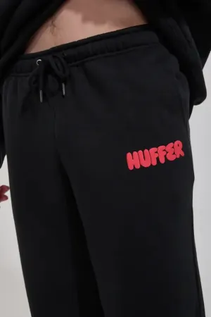HUFFER Mens Arcade Juicy Trackpant Basalt Black