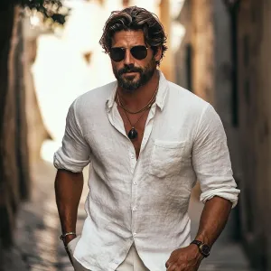 Jack - linen shirt for the summer