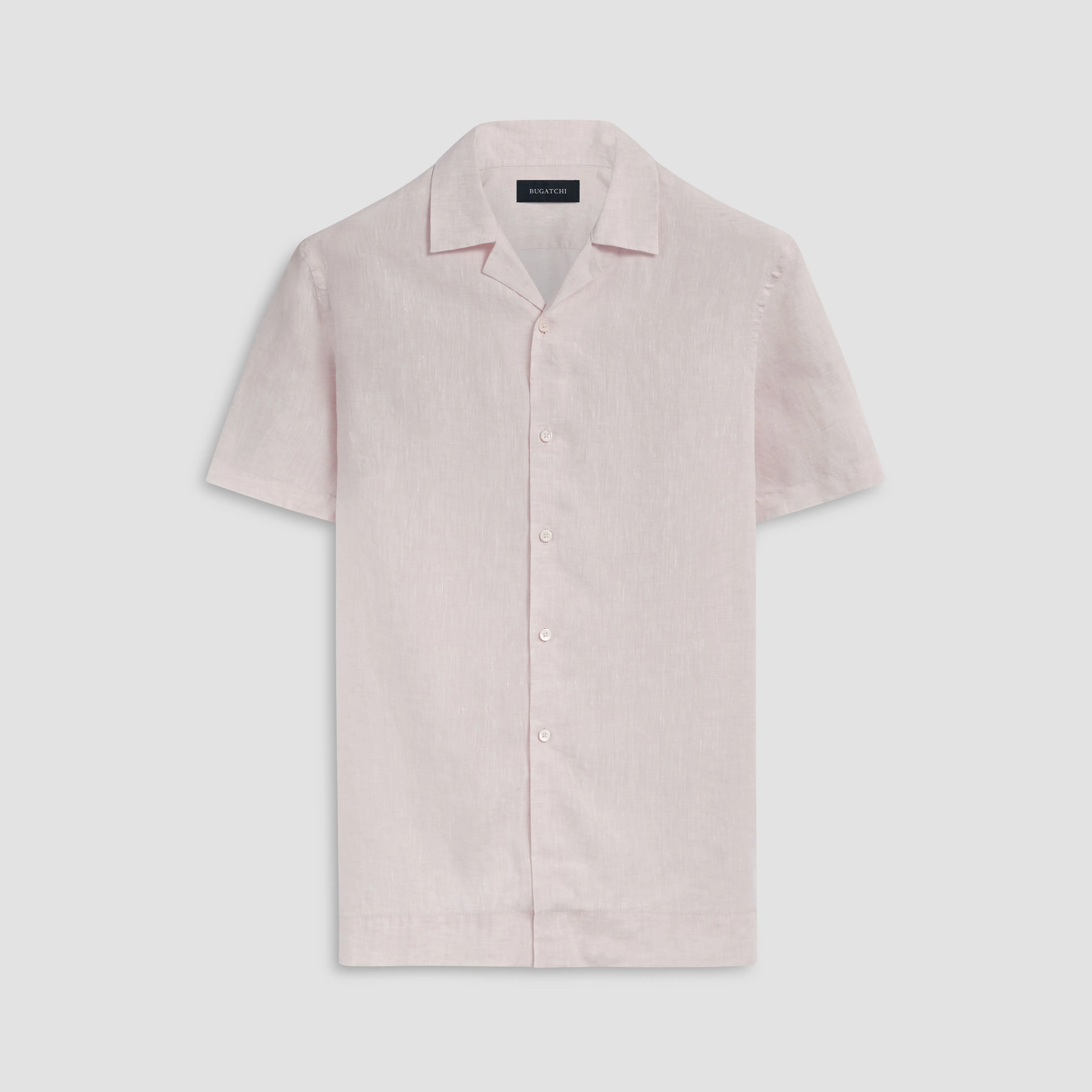 Jackson Solid Short Sleeve Linen Shirt
