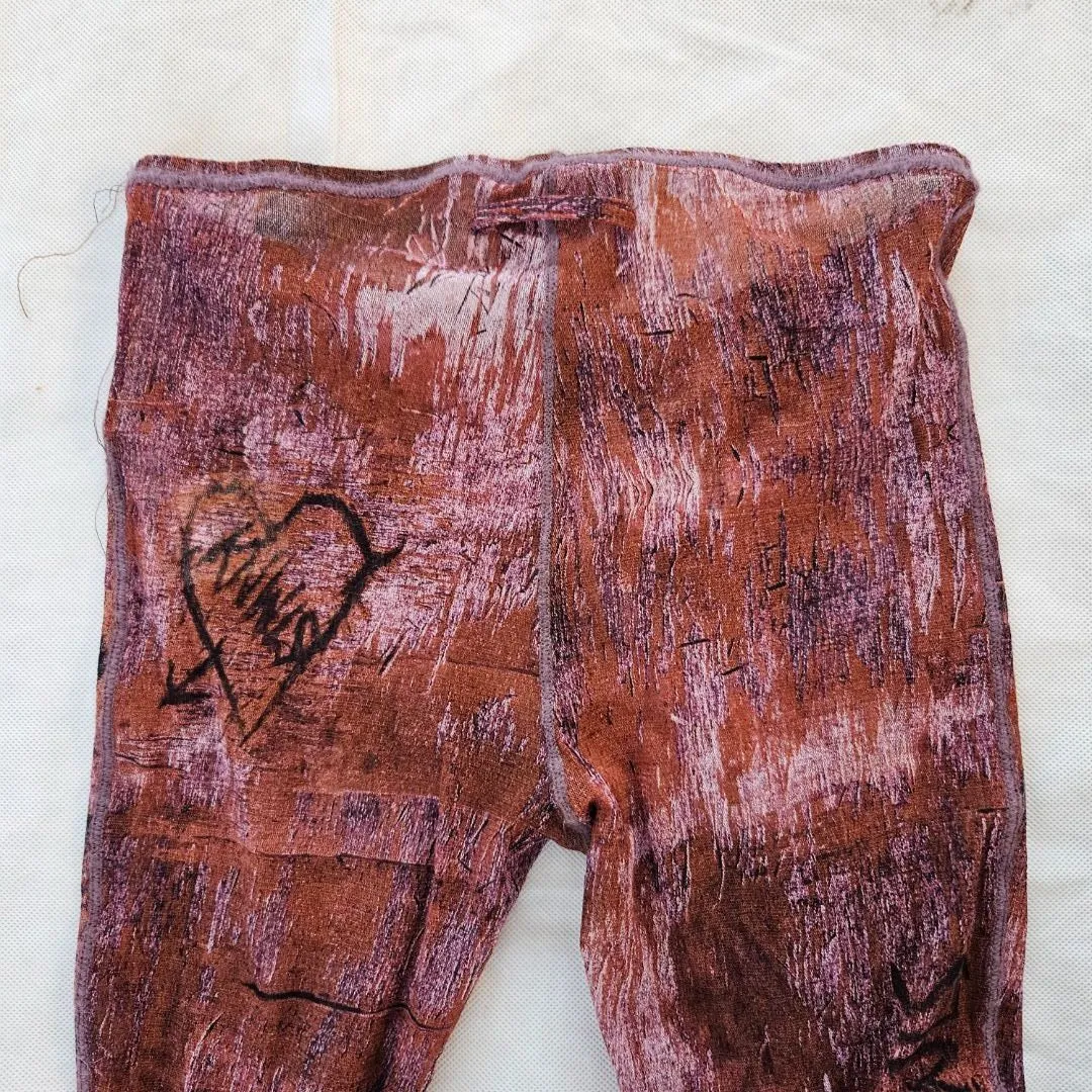Jean Paul Gaultier   KNWLS printed mesh flared pants