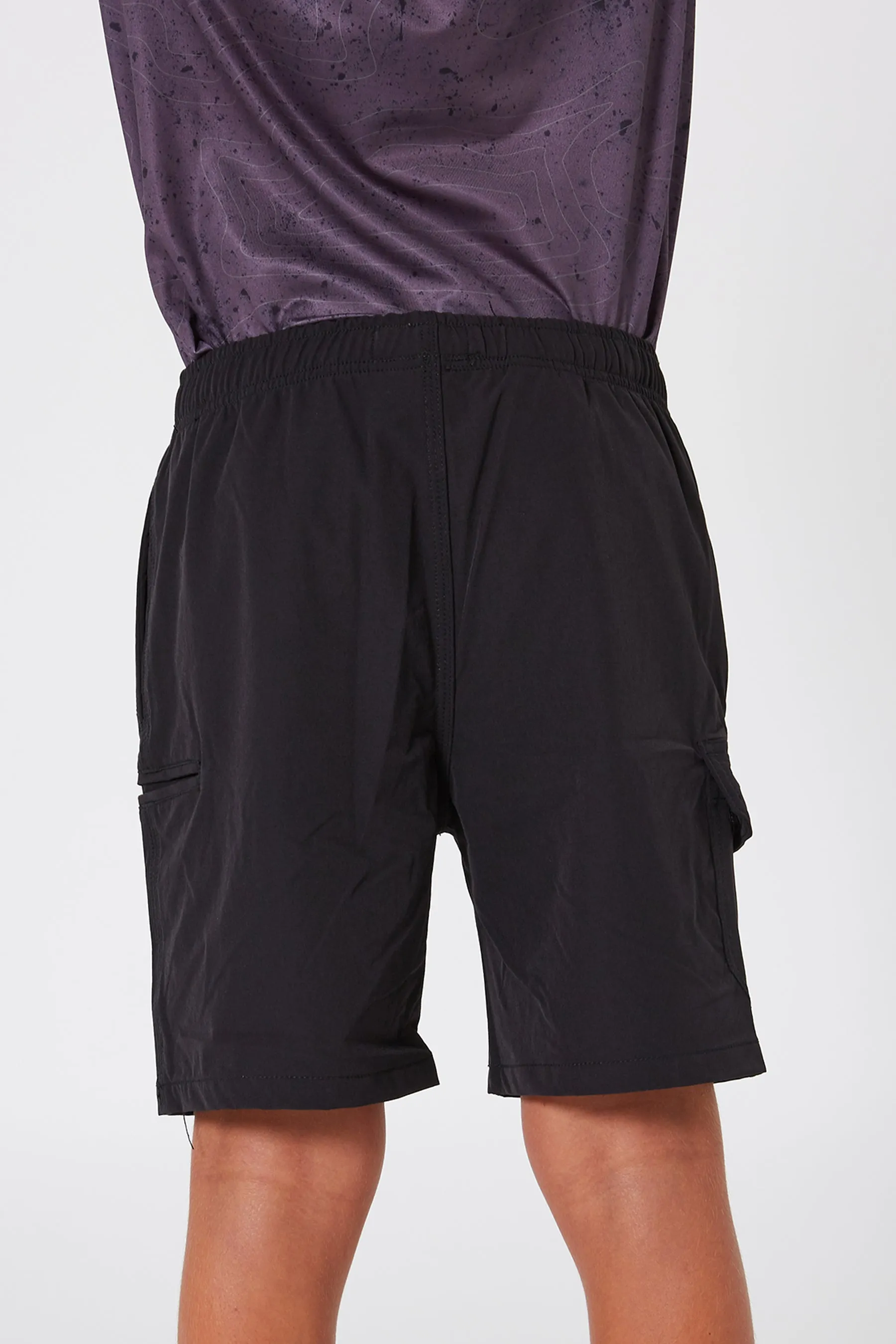 Jetpilot Jet-Lite Elasticated Youth Boardshort - Black