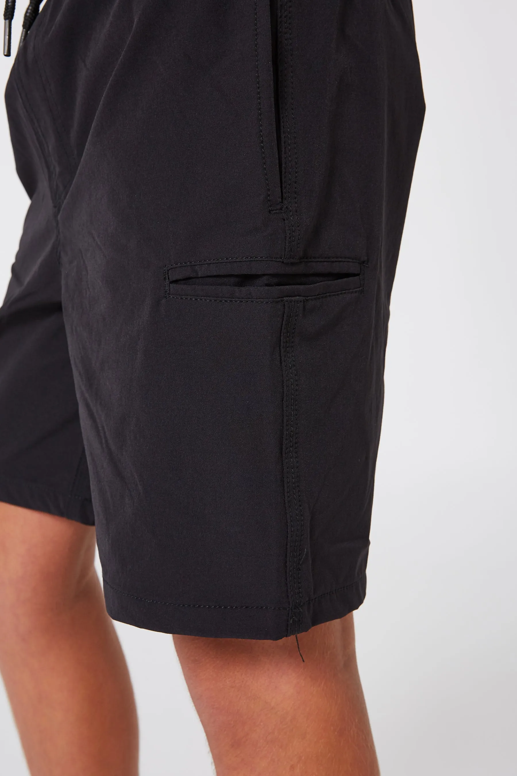 Jetpilot Jet-Lite Elasticated Youth Boardshort - Black