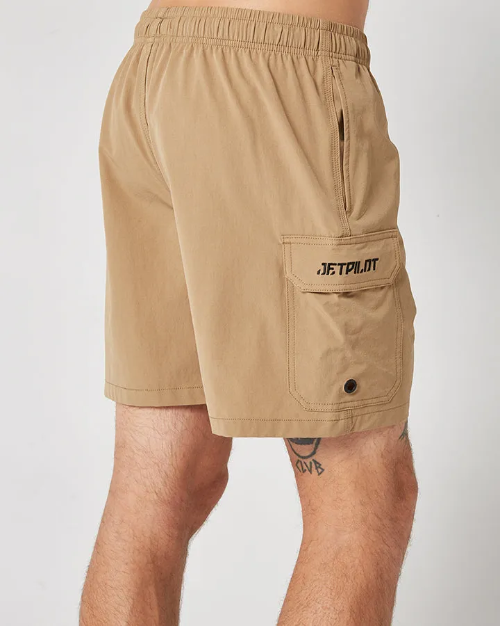 Jetpilot Jet-Lite Mens Elasticated Boardshort - Khaki