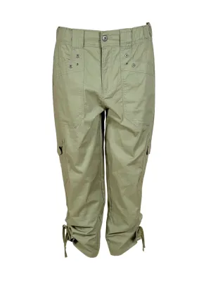 Khaki Capri Pants
