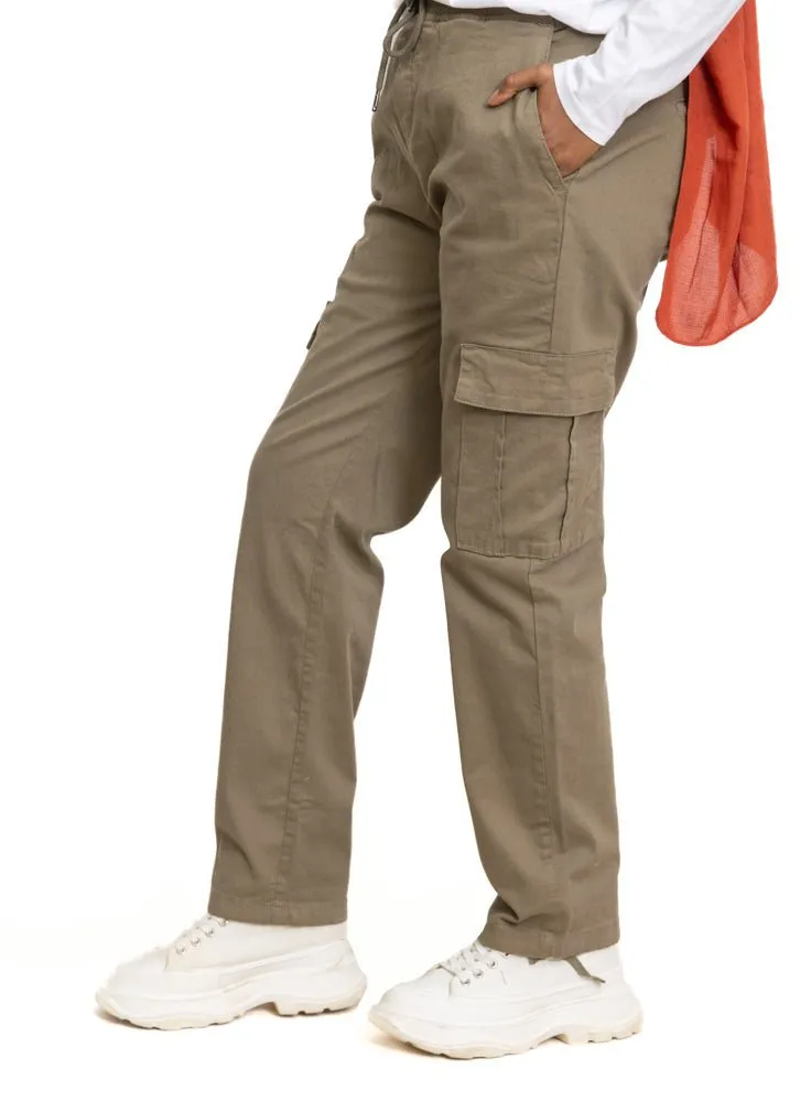 Khaki Cargo Pant