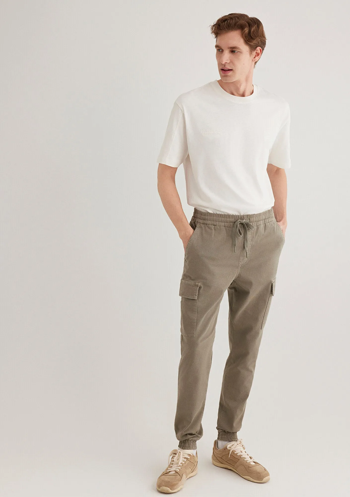 Khaki Cargo Pants